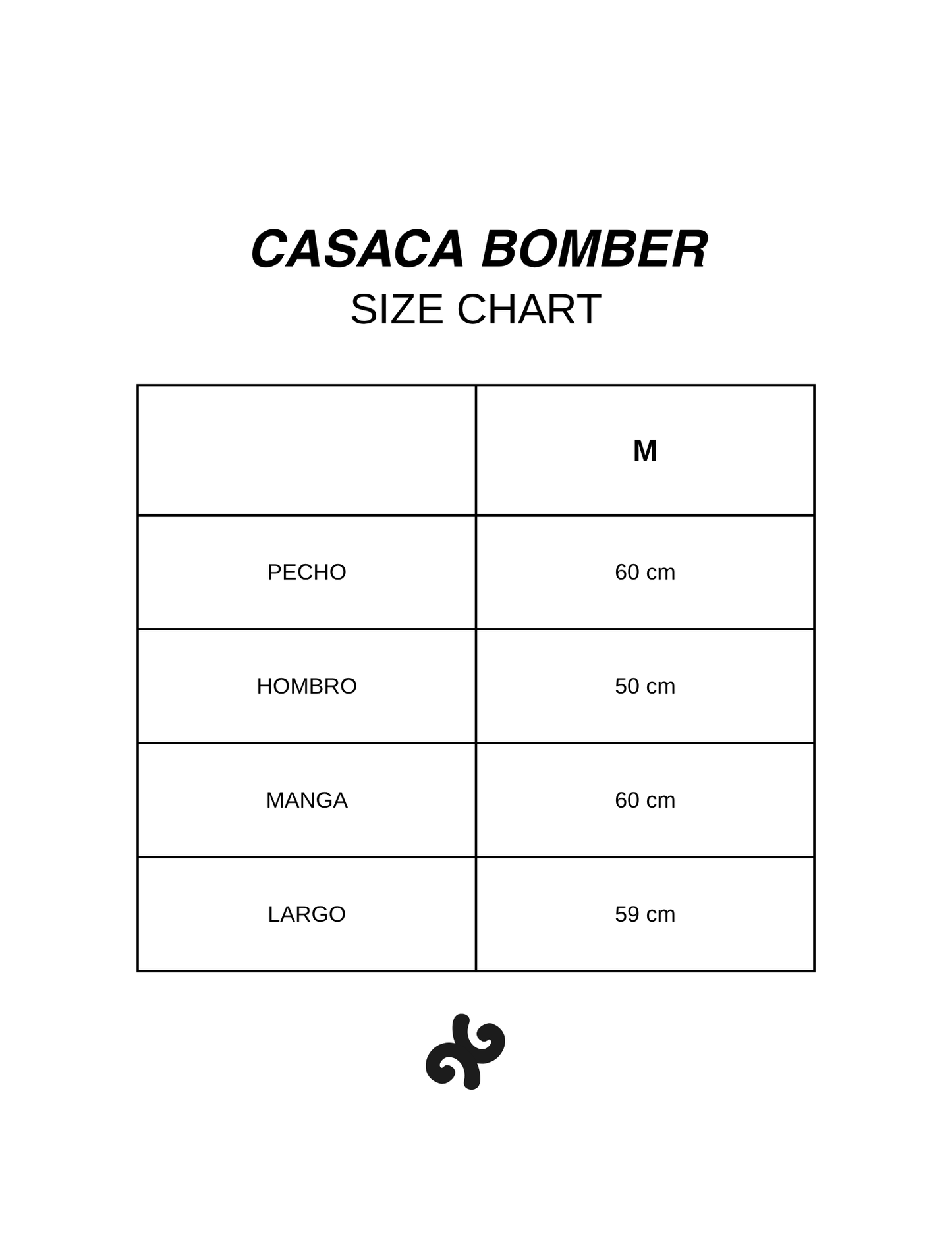 Casaca Bomber - Negro