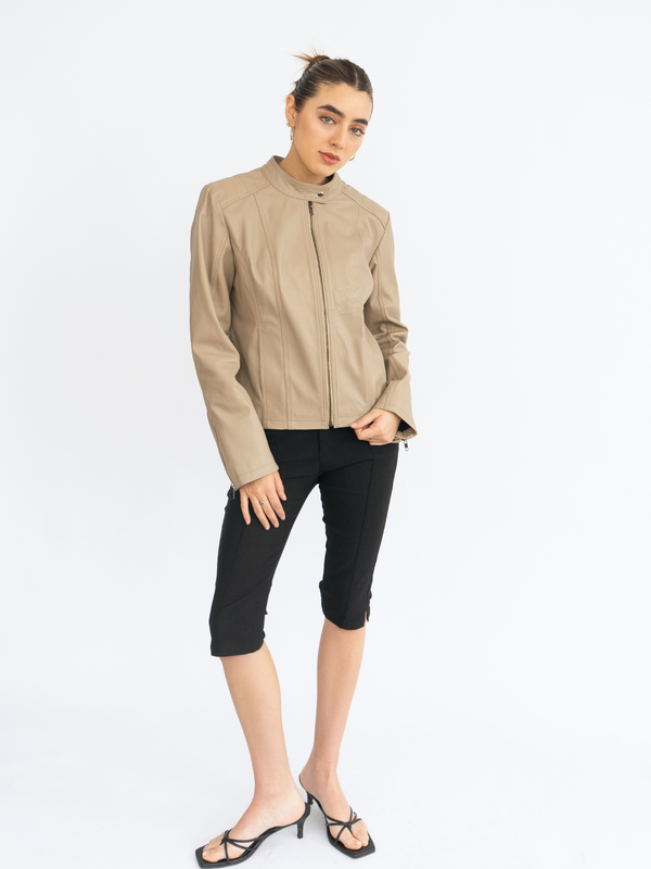 Casaca Biker - Ivory - Secondary