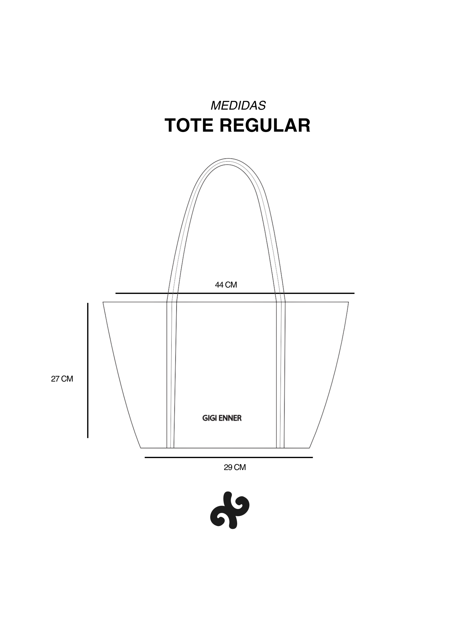 TOTE BAG REGULAR - MARRÓN OSCURO - Gallery 5