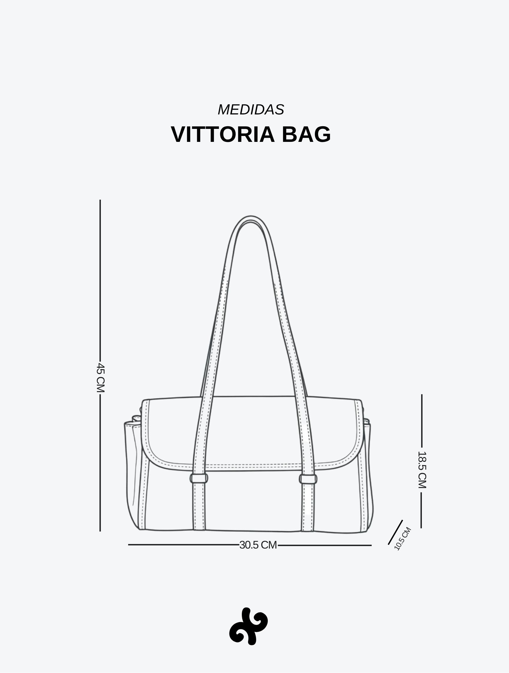 VITTORIA BAG - DARK BROWN - Gallery 3