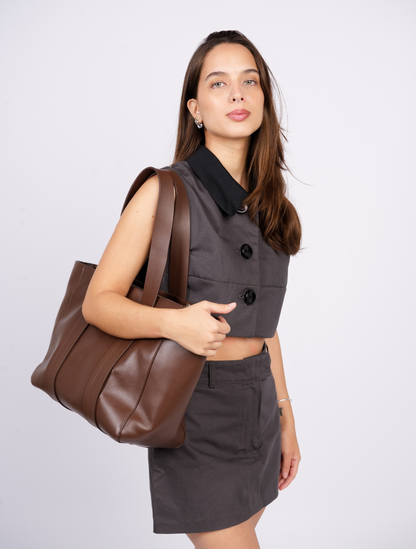 EVERYDAY BAG - MARRÓN OSCURO