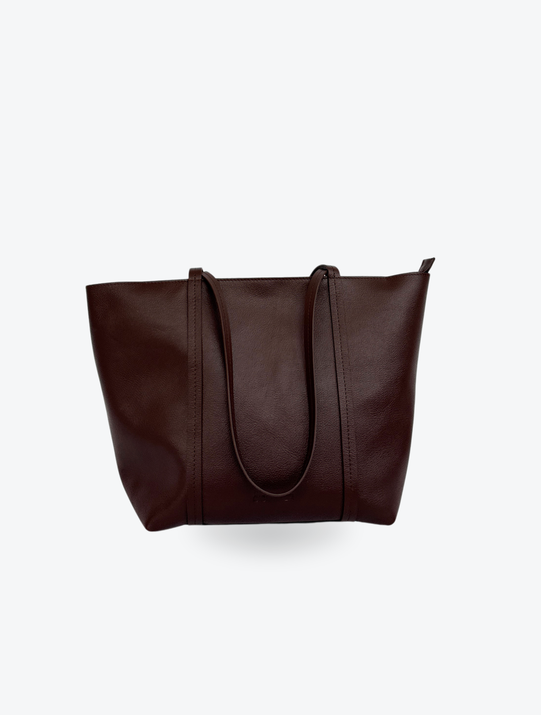 TOTE BAG REGULAR - MARRÓN OSCURO - Gallery 1