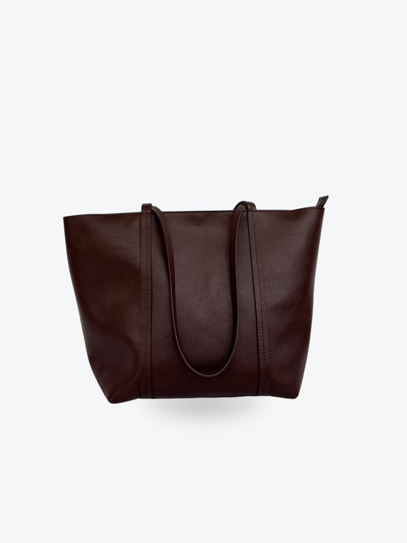 TOTE BAG REGULAR - MARRÓN OSCURO - Image 1