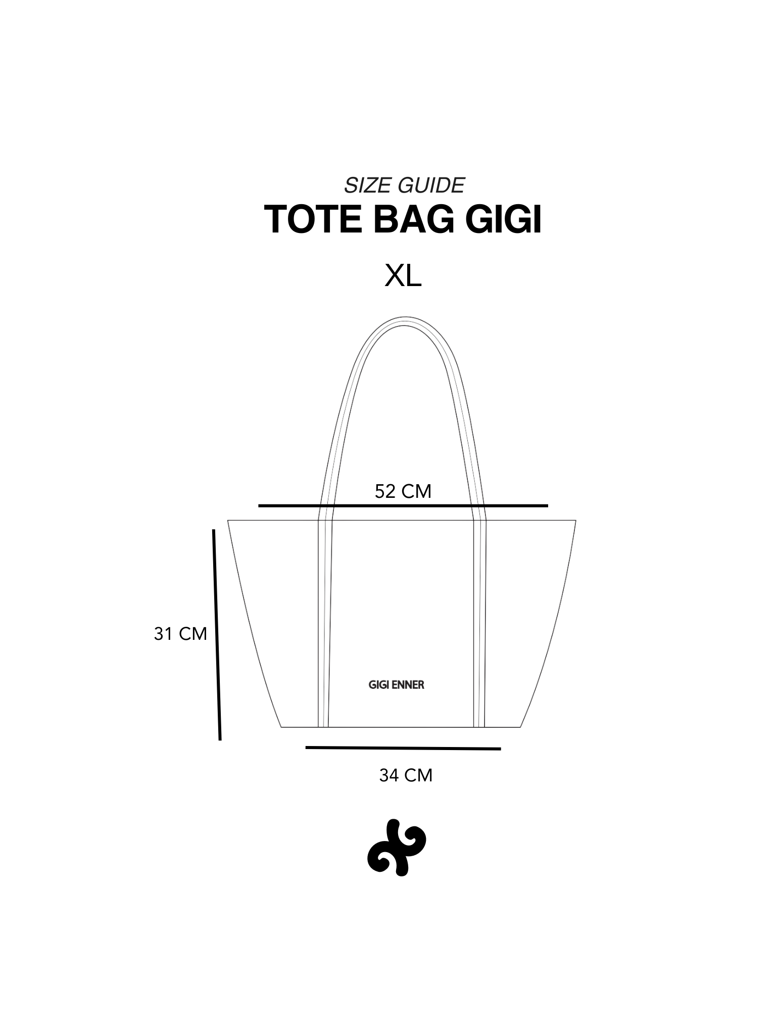 TOTE BAG VERSIÓN XL - MARRÓN OSCURO - Gallery 6