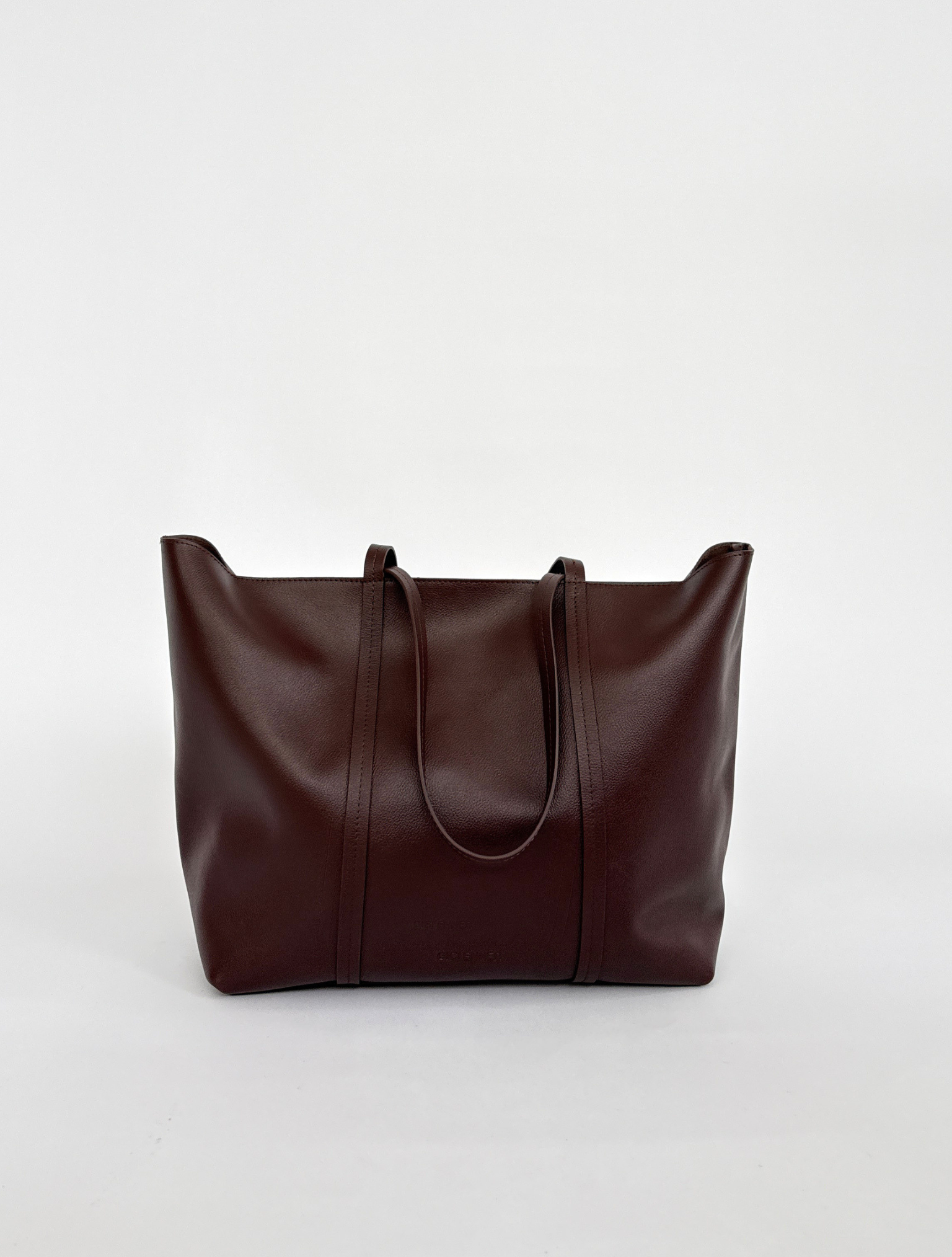 TOTE BAG VERSIÓN XL - MARRÓN OSCURO - Gallery 2