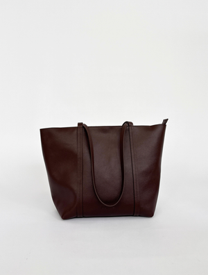 TOTE BAG REGULAR - MARRÓN OSCURO