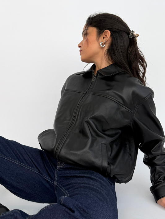 Casaca Bomber - Negro