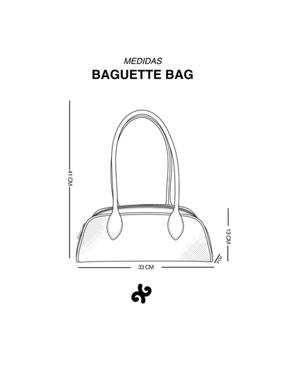 BAGUETTE BAG - NEGRO