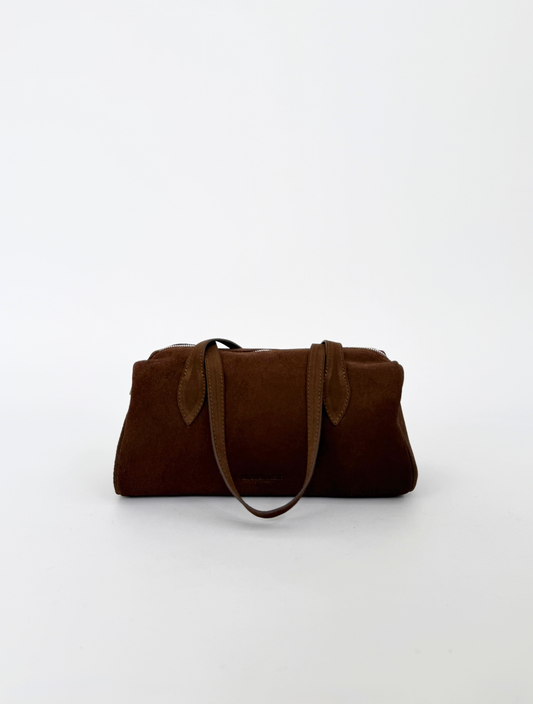 BROWNIE BAG - MARRÓN GAMUZÓN