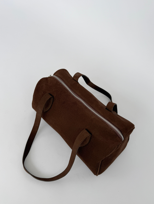 BROWNIE BAG - MARRÓN GAMUZÓN
