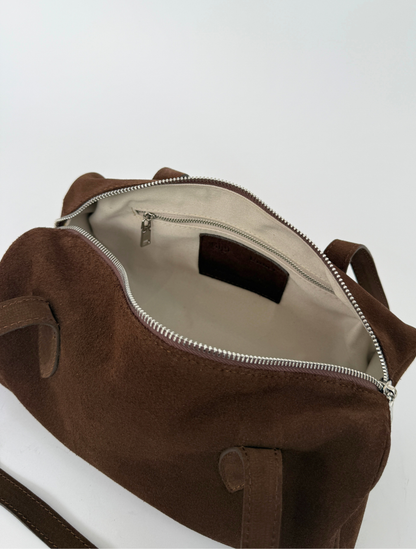 BROWNIE BAG - MARRÓN GAMUZÓN