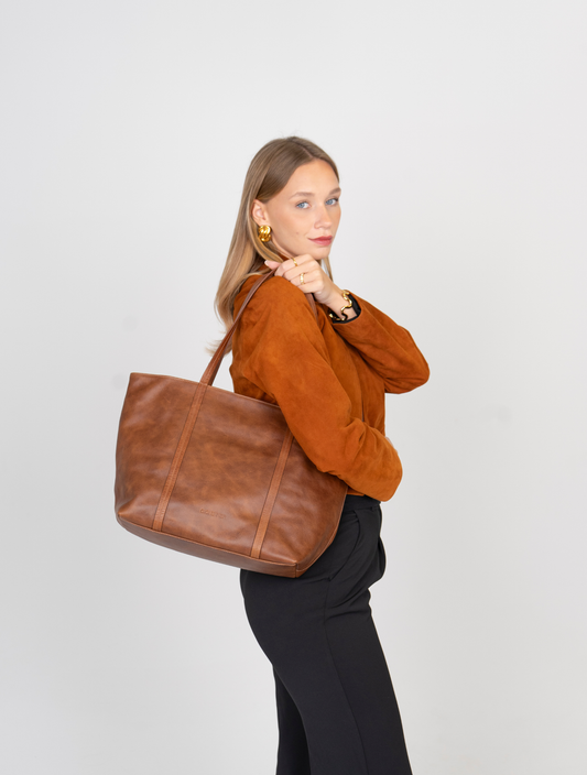 TOTE BAG VERSIÓN FULL - VINTAGE CARAMEL