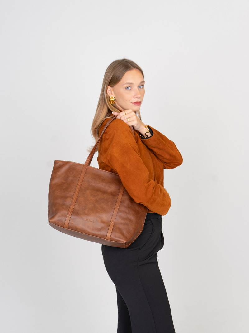TOTE BAG VERSIÓN FULL - VINTAGE CARAMEL - Image 3