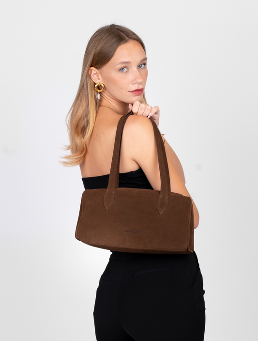 BROWNIE BAG - MARRÓN GAMUZÓN