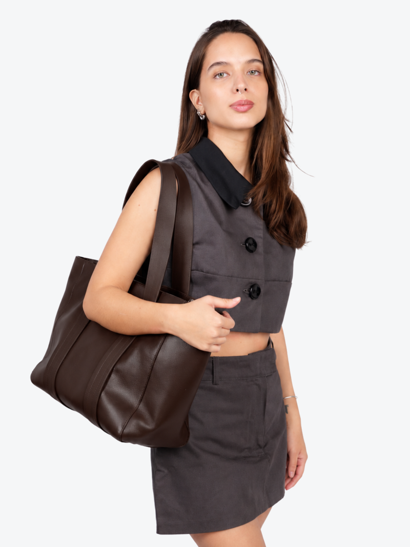EVERYDAY BAG - DARK BROWN - Image 5