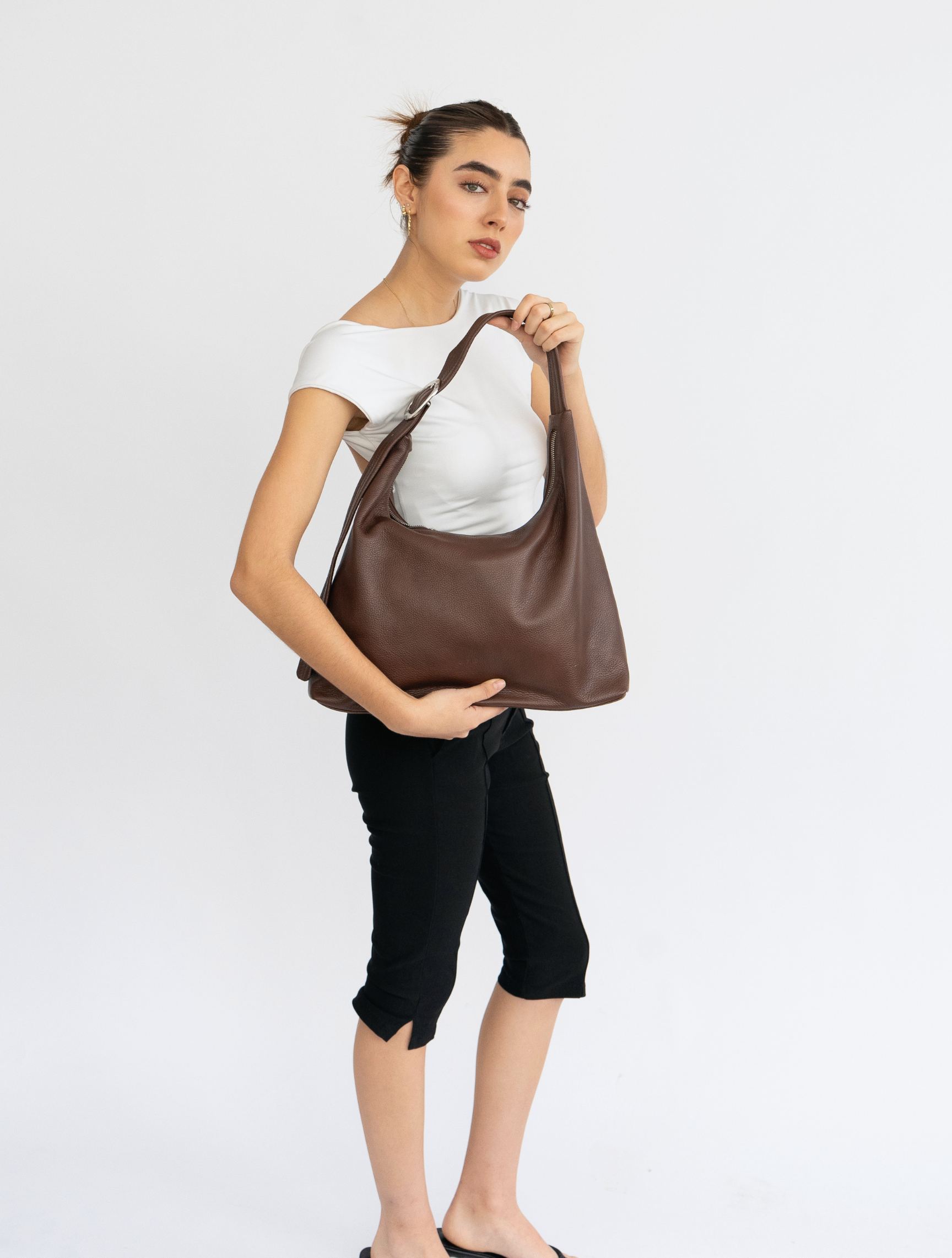 PRE ORDER - MARGARITA BAG - MARRÓN OSCURO - Gallery 4