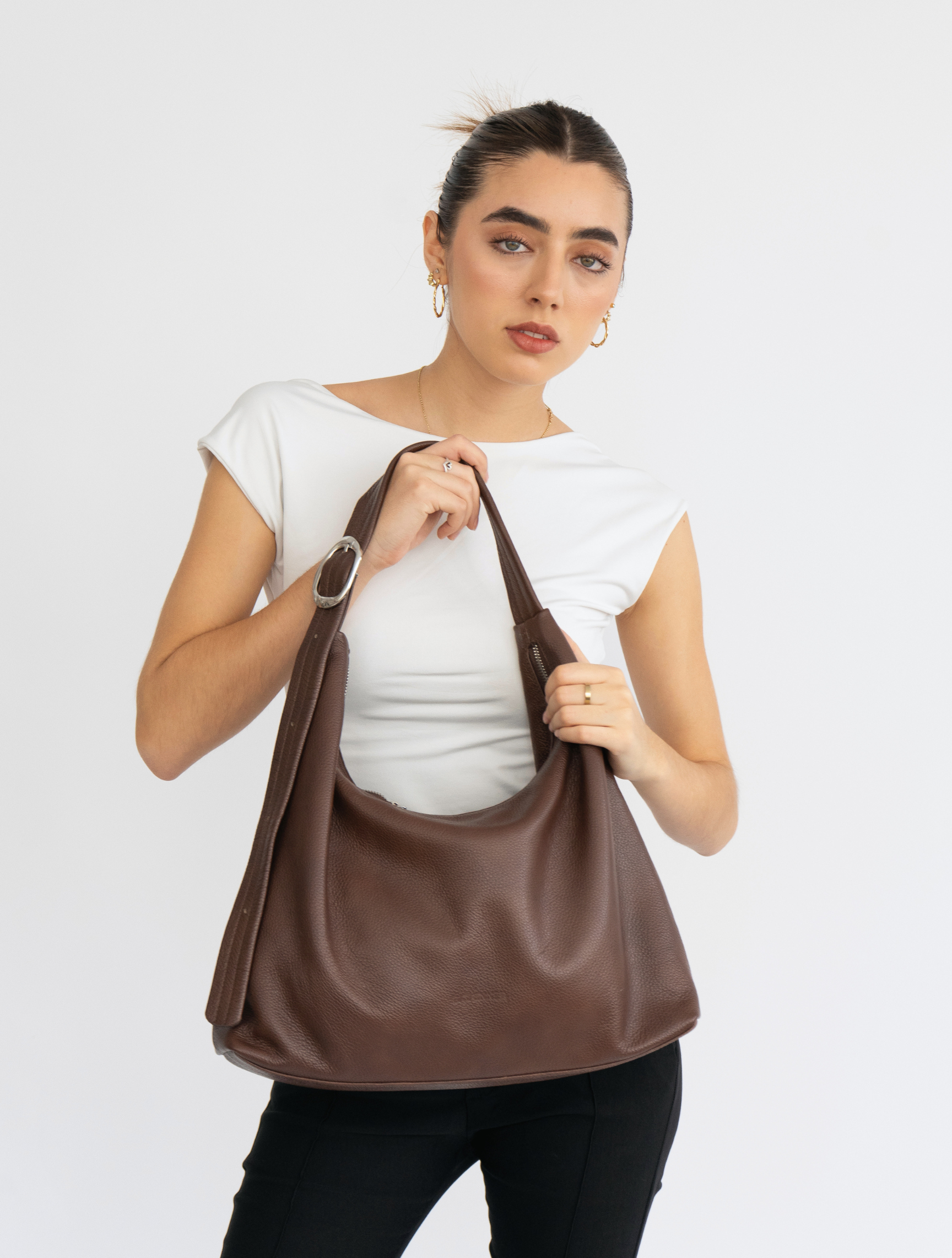 PRE ORDER - MARGARITA BAG - MARRÓN OSCURO - Gallery 2