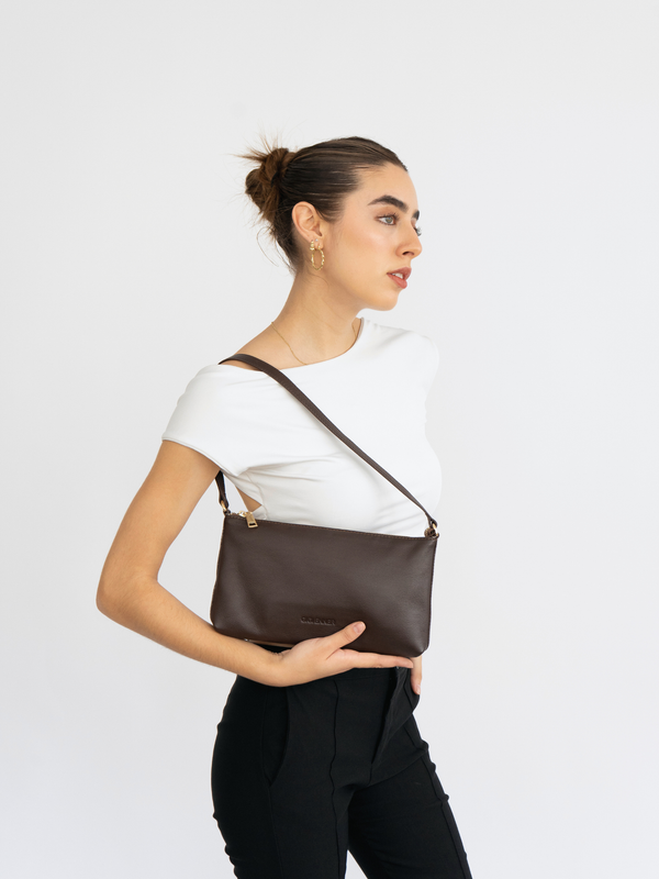 Slim bag - Dark Brown - Secondary
