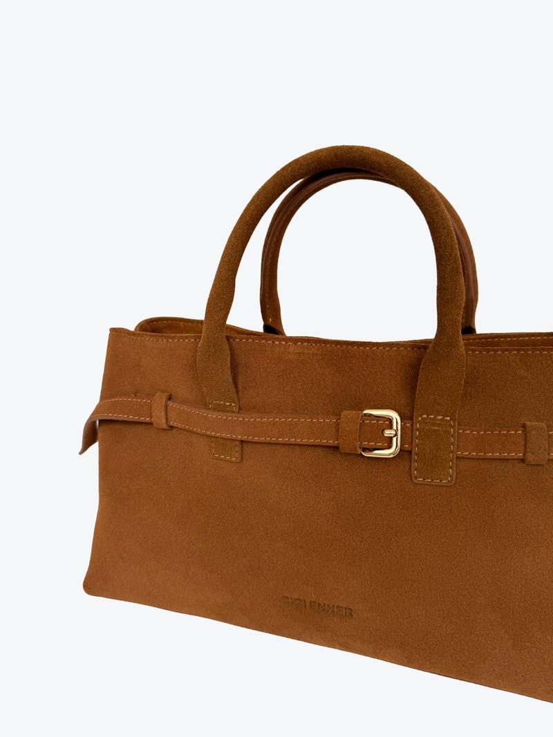 ELIZABETH BAG - CAMEL GAMUZÓN - Image 2