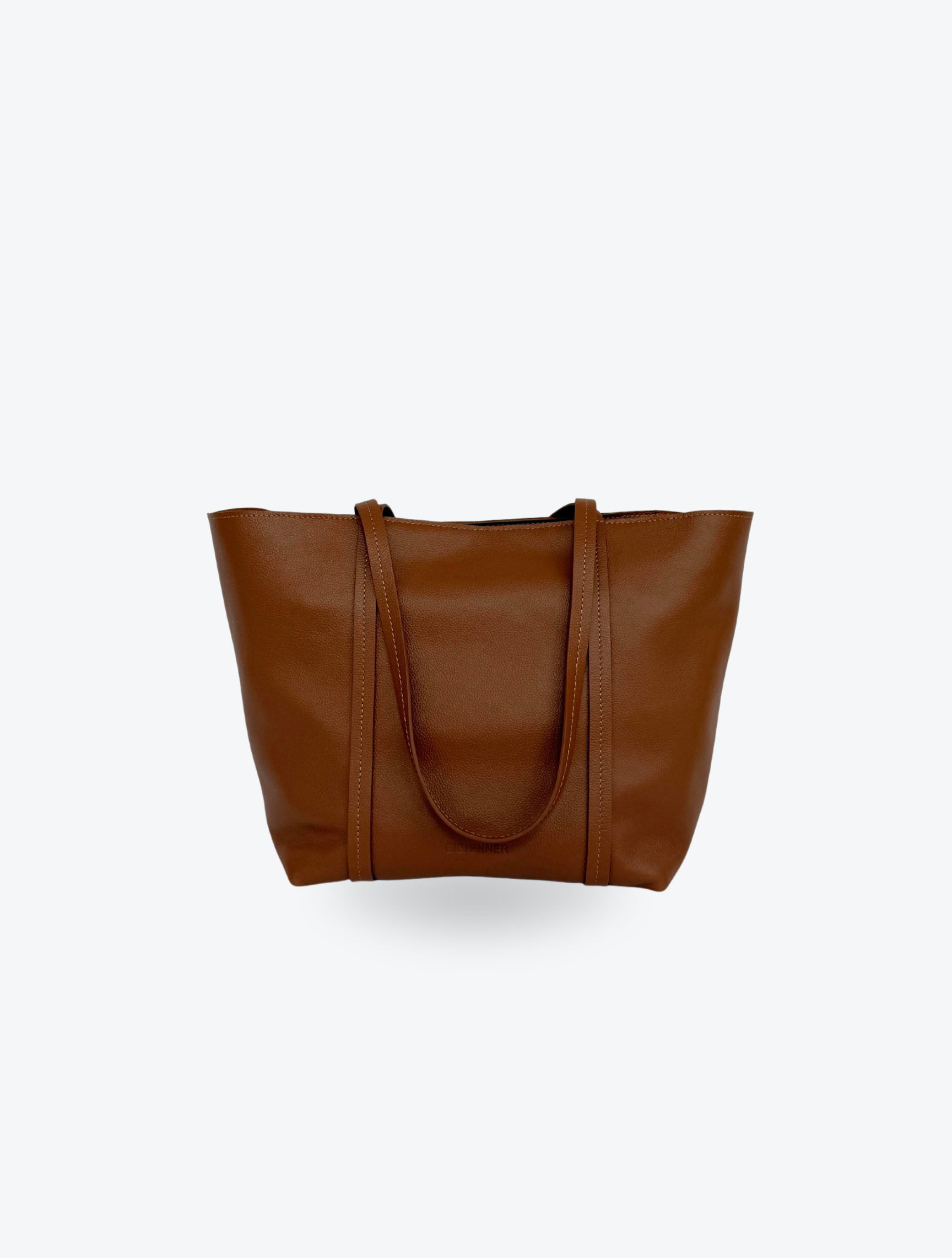 TOTE BAG REGULAR - CAMEL - Gallery 1