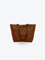 TOTE BAG REGULAR - CAMEL - Thumbnail 1