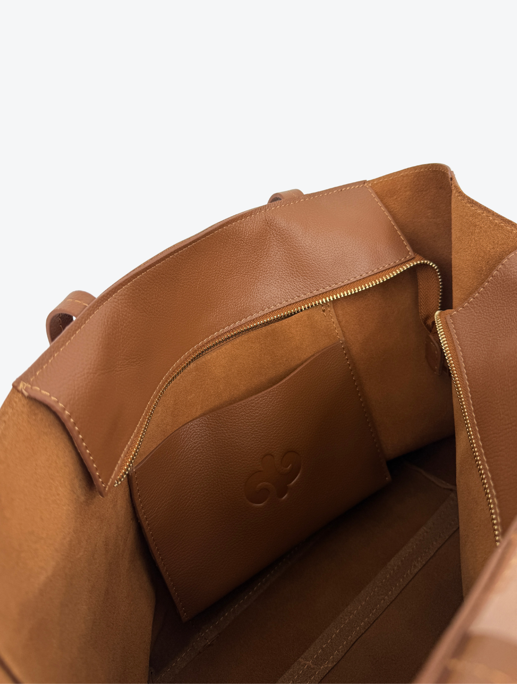 TOTE BAG REGULAR - CAMEL - Gallery 2