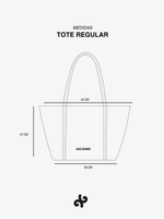 TOTE BAG REGULAR - CAMEL - Thumbnail 3