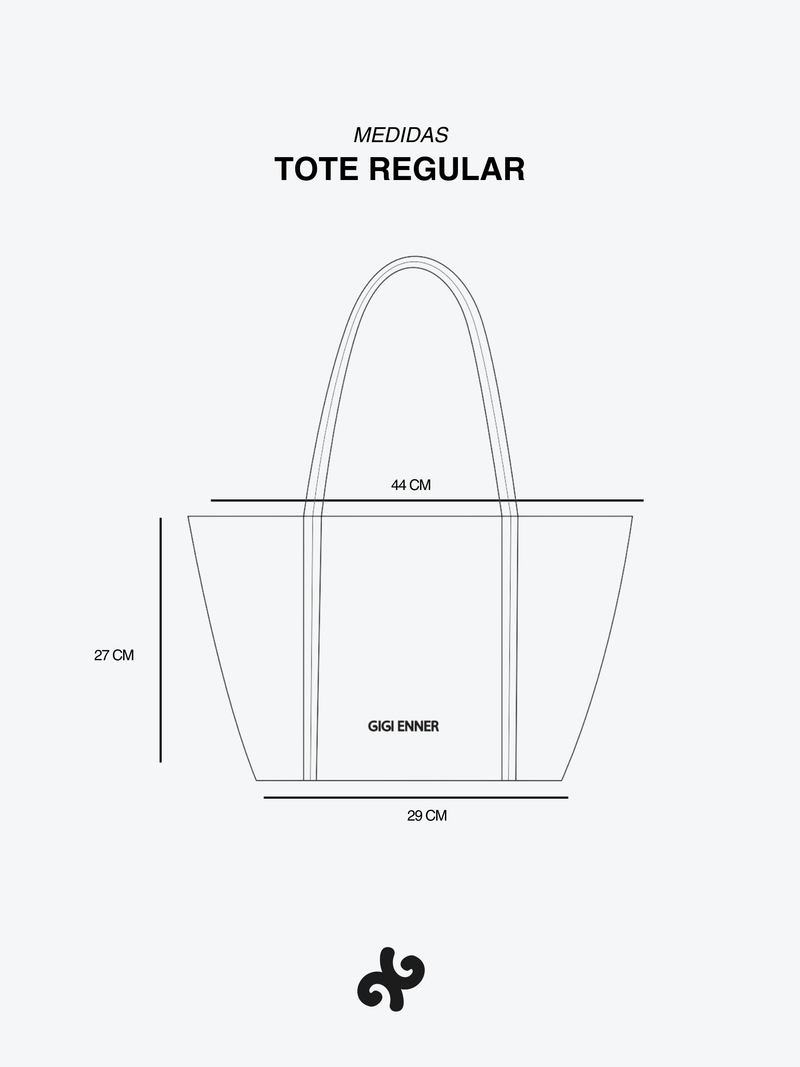 TOTE BAG REGULAR - CAMEL - Image 3