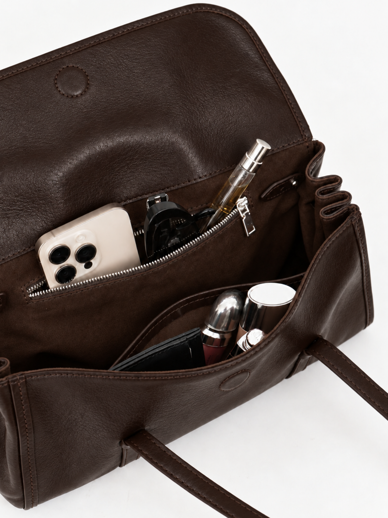 VITTORIA BAG - DARK BROWN - Image 2