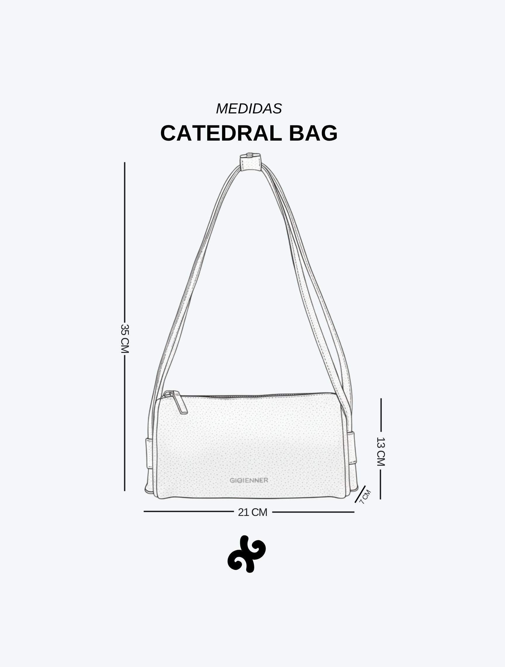 CATEDRAL BAG - VINTAGE BROWNIE - Gallery 4
