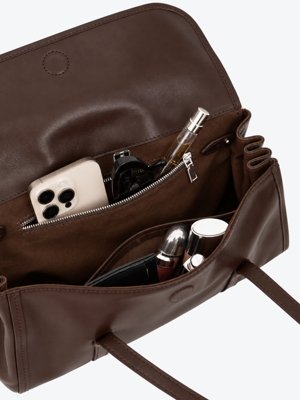 VITTORIA BAG - MARRÓN OSCURO - Secondary
