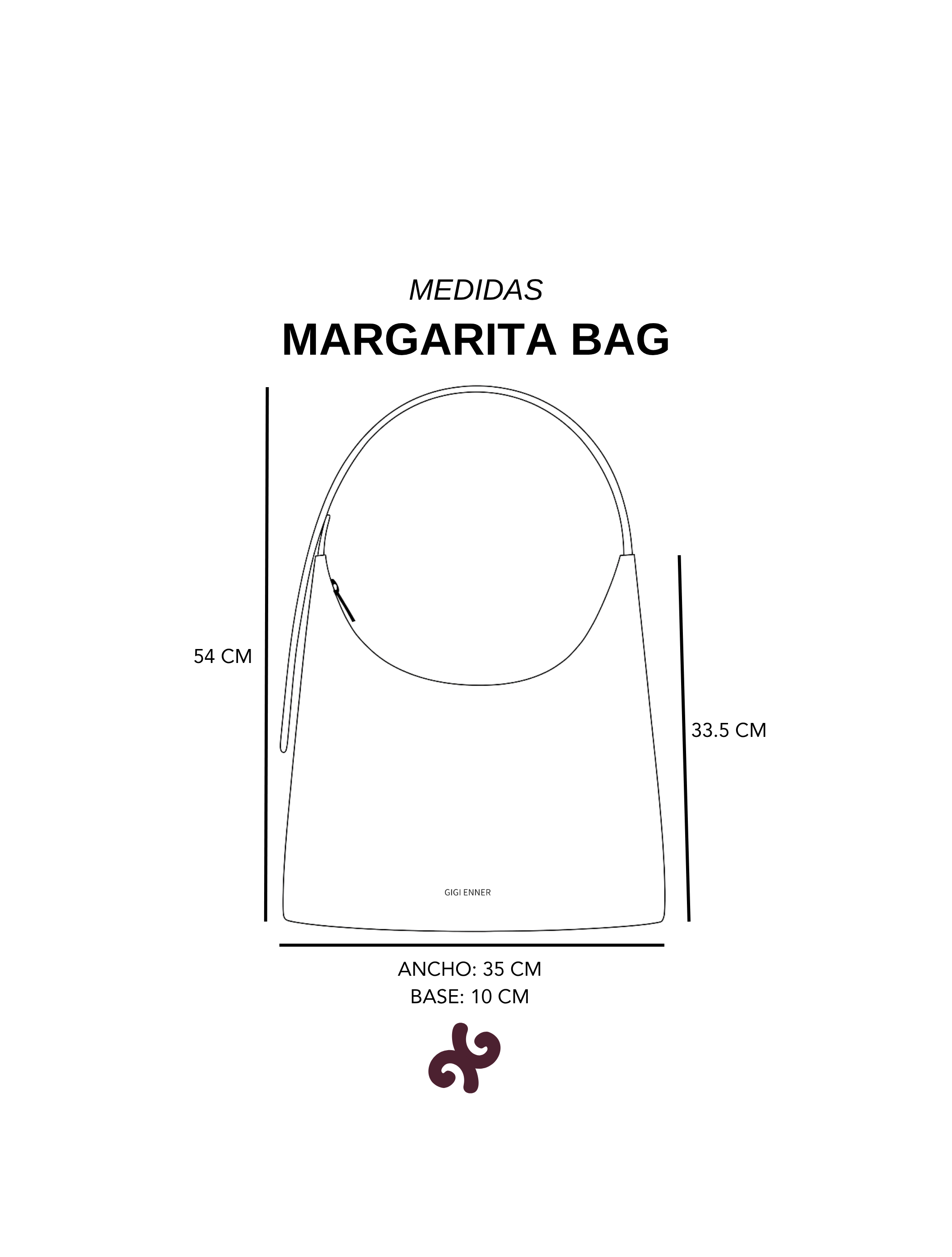 PRE ORDER - MARGARITA BAG - MARRÓN OSCURO - Gallery 8