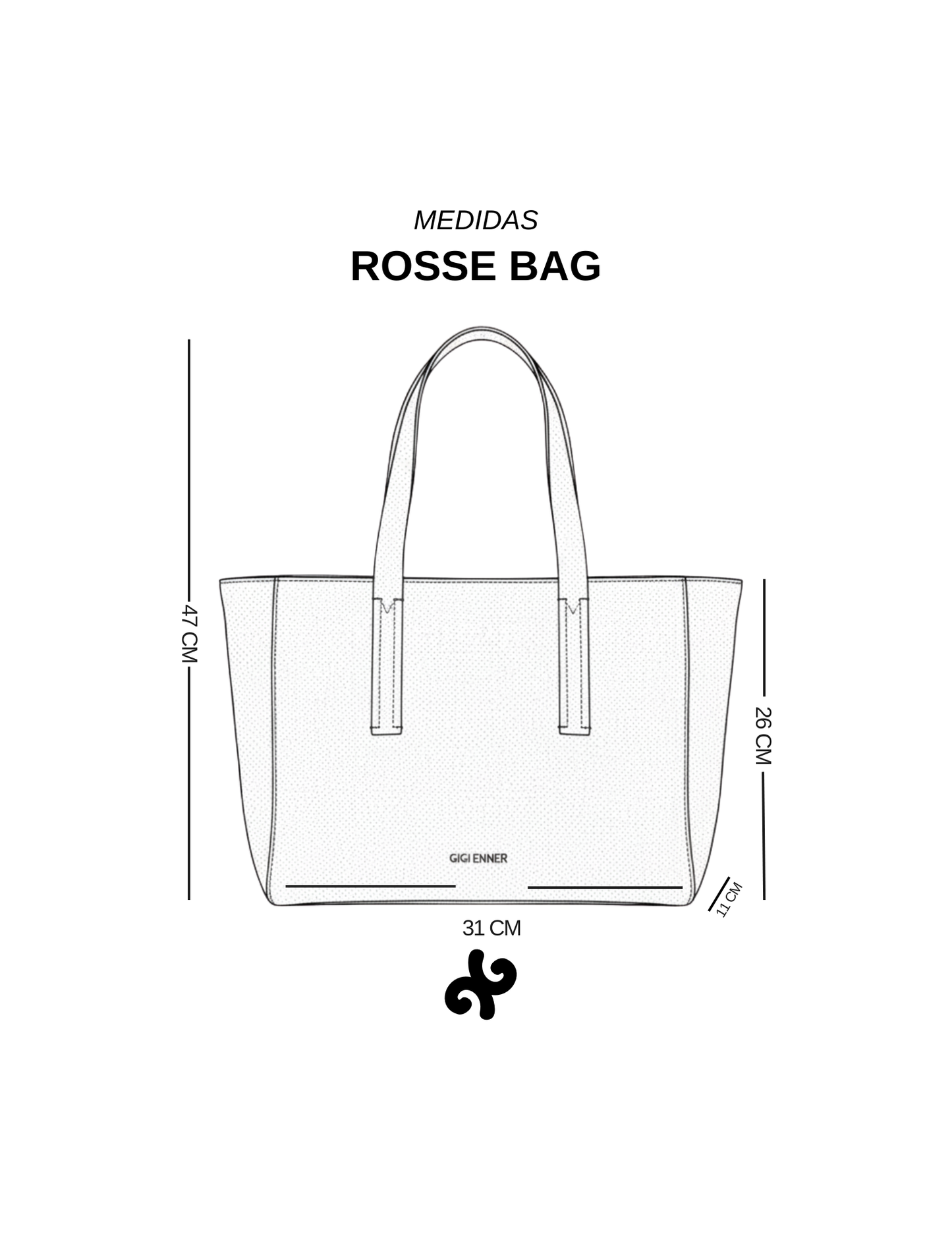 ROSSE BAG - NUDE