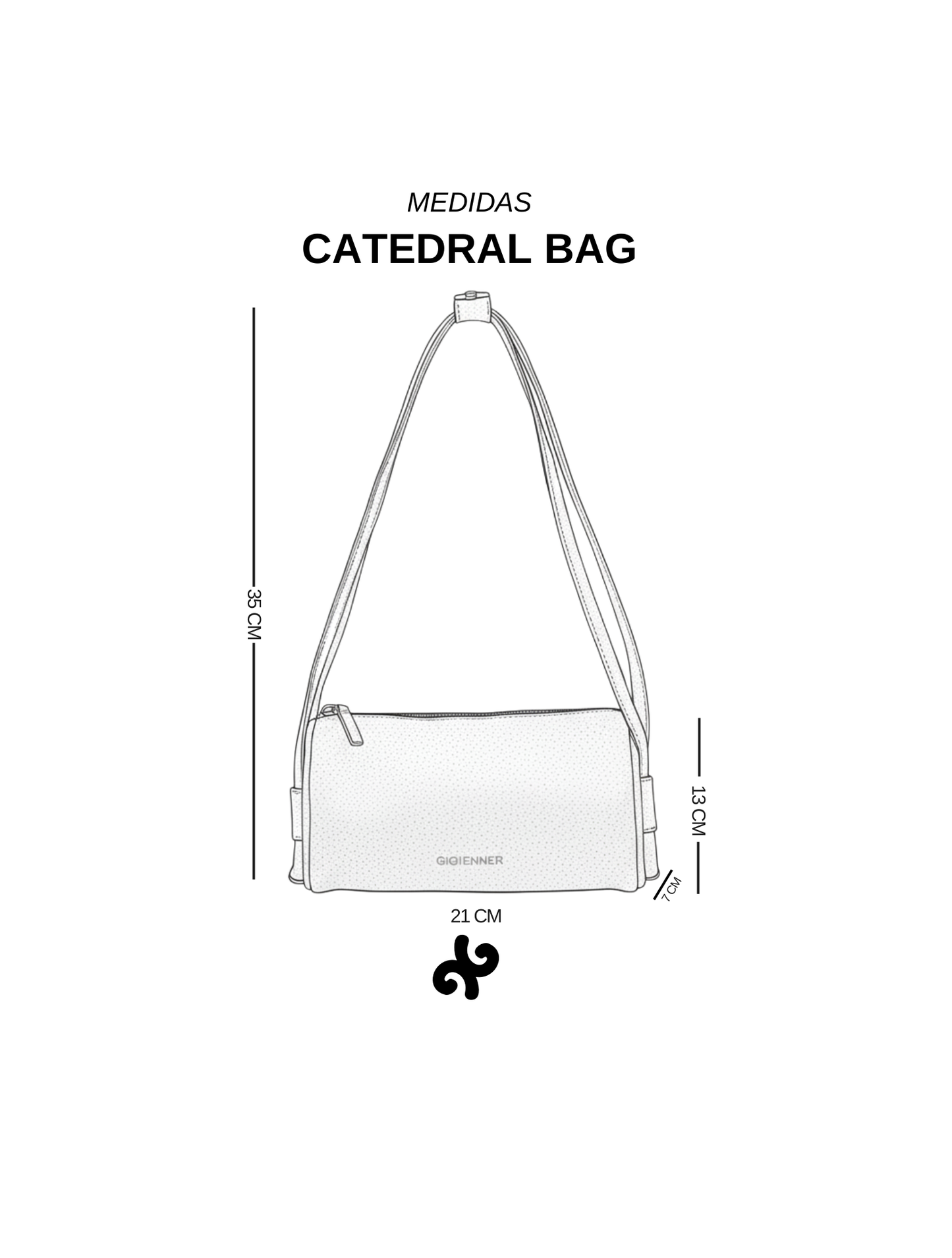 CATEDRAL BAG - NEGRO