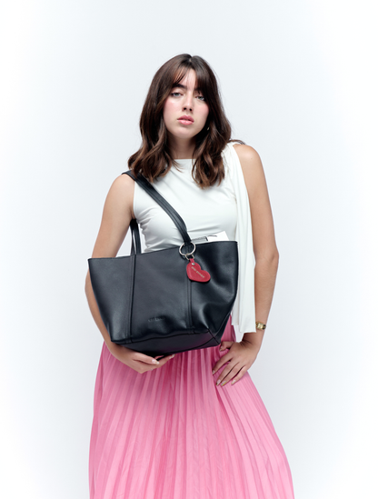 TOTE BAG REGULAR - NEGRO