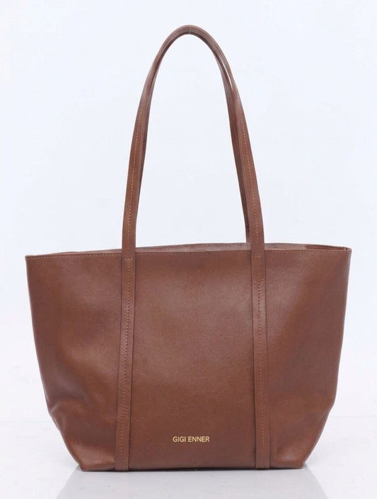 TOTE BAG REGULAR - MARRÓN CLARO