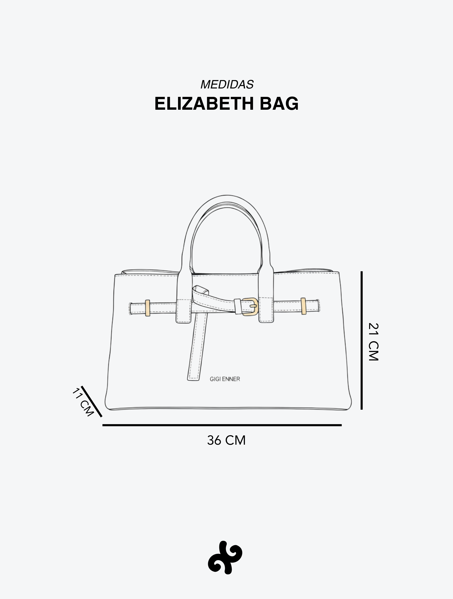 ELIZABETH BAG - HUESO - Gallery 6