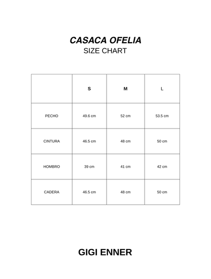 Casaca Ofelia - Marfil